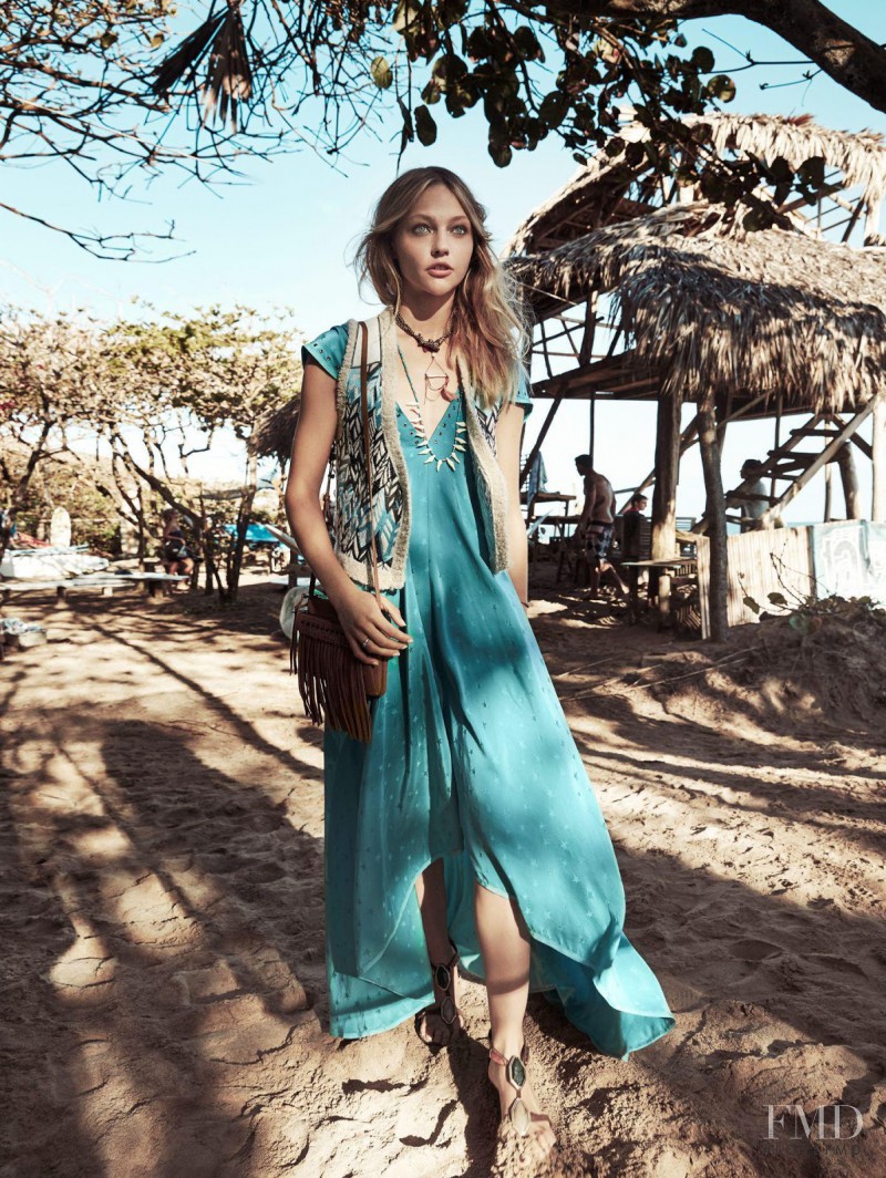 Sasha Pivovarova featured in Vague Gypset, April 2015