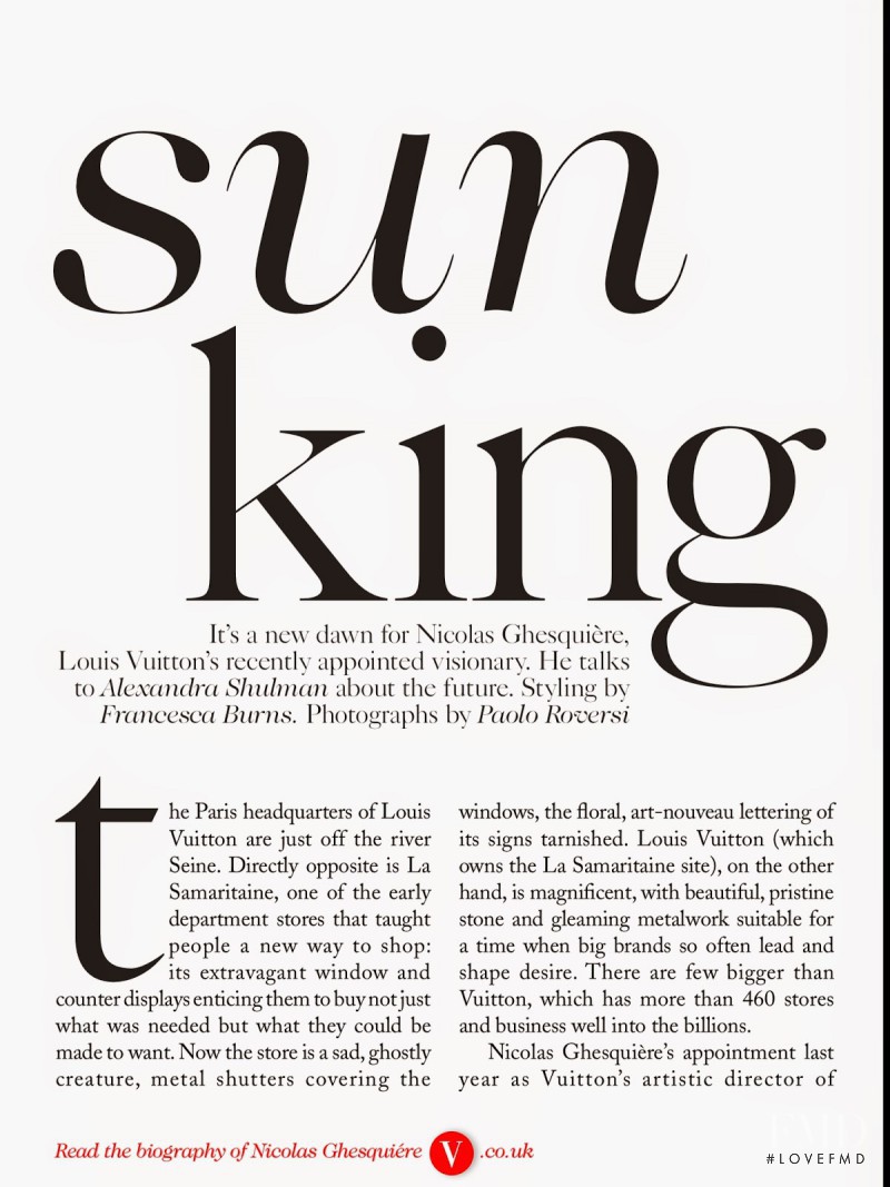 Sun King, October 2014