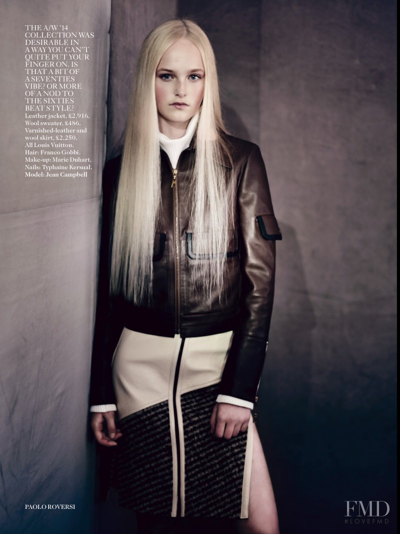 Jean Campbell featured in Sun King, October 2014