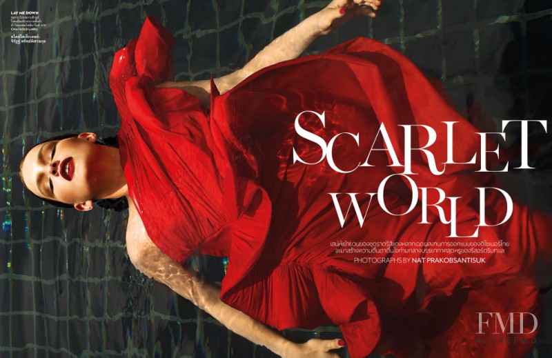 Fionna Saintraint featured in Scarlet World, October 2014