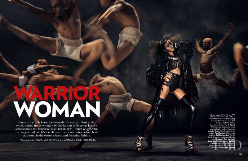 Pooja Mor featured in Warrior Woman, October 2014