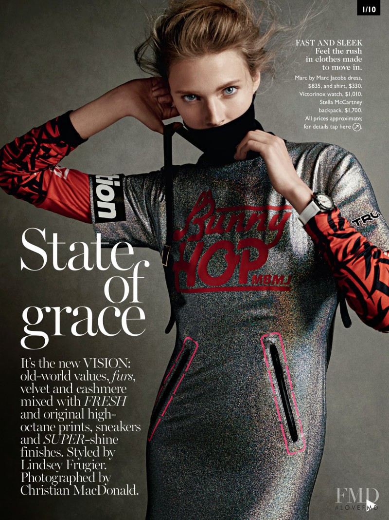 Constance Jablonski featured in State Of Grace, November 2014