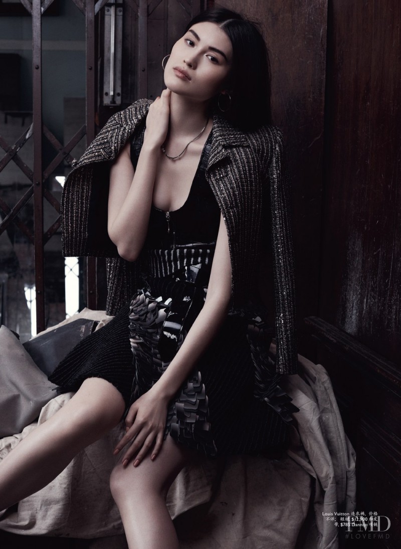 Sui He featured in Dark Beauty, November 2014