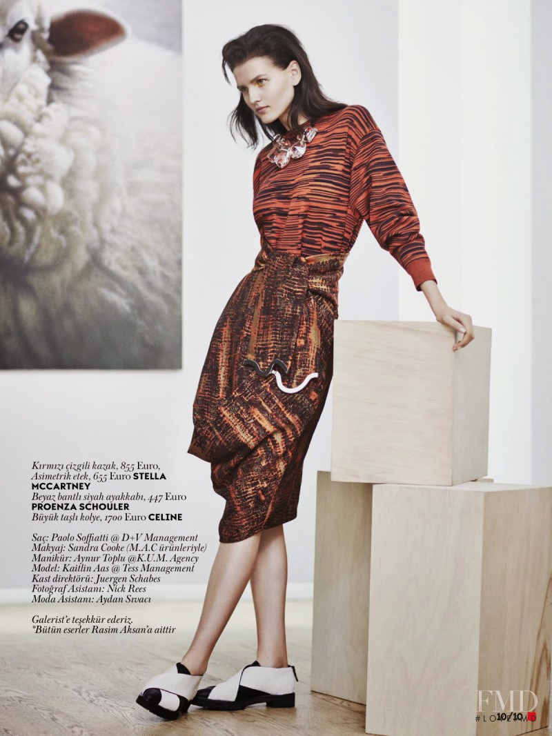 Katlin Aas featured in Görsel Iletisim, November 2014