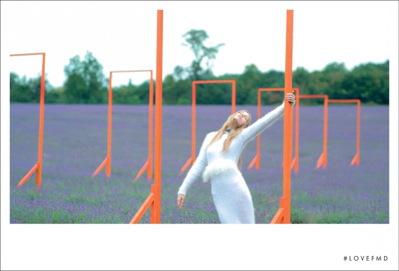 Charlotte Nolting featured in Lavender, September 2011