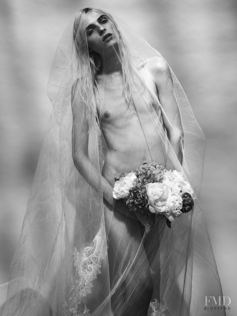 Andrej Pejic featured in Hannah Holman & Andrej Pejic, June 2011