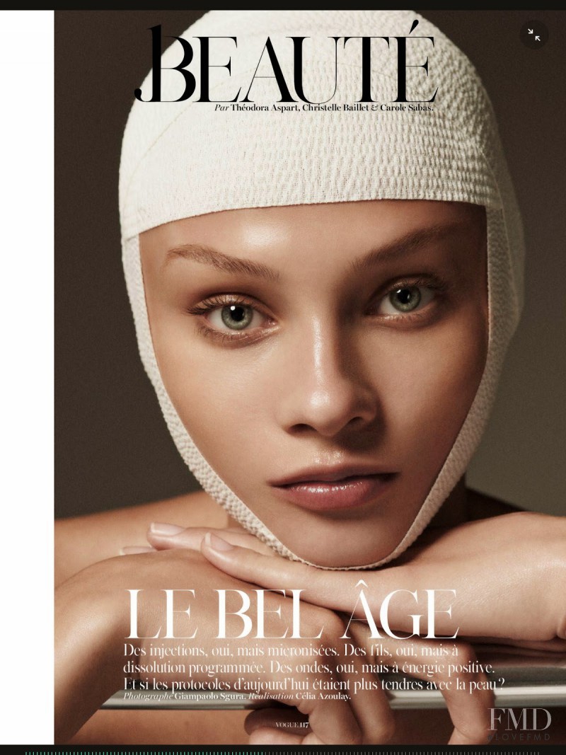 Anna Selezneva featured in Le Bel Âge, November 2014