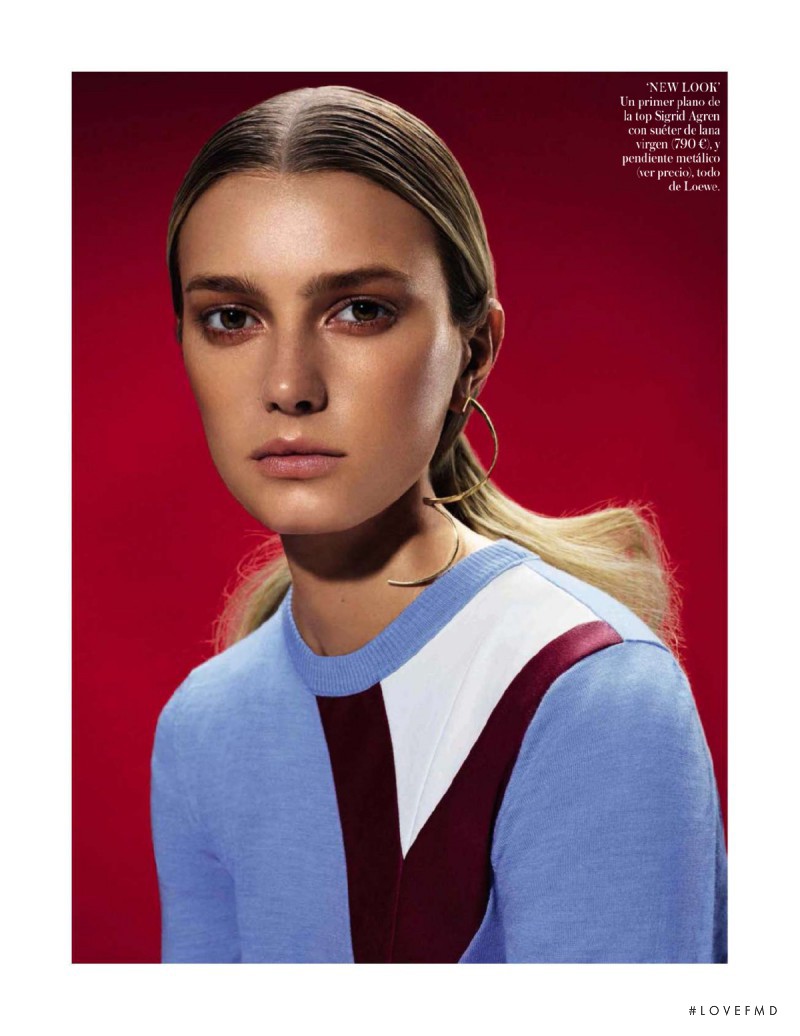 Sigrid Agren featured in Tempos Modernos, January 2015