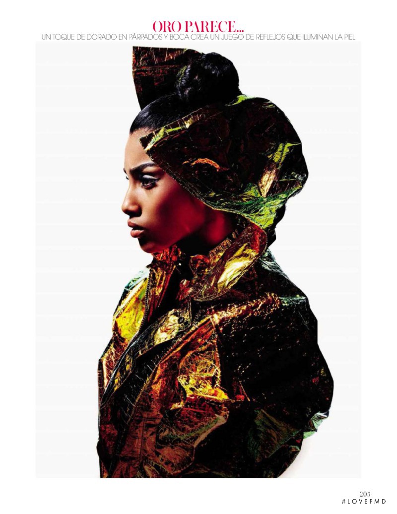 Imaan Hammam featured in En Un Pais Multicolor, January 2015