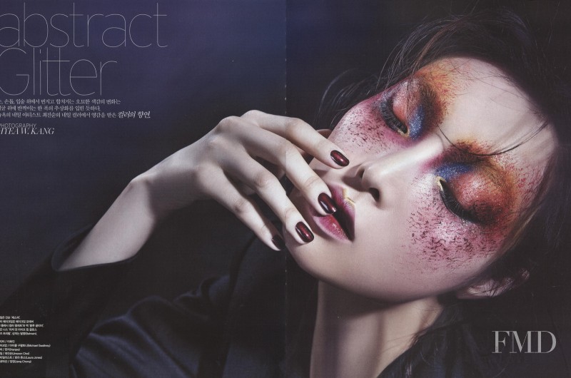 Sung Hee Kim featured in Abstract Glitter, December 2014