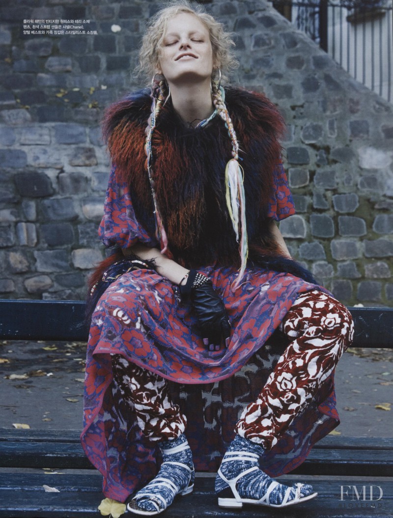 Hanne Gaby Odiele featured in Mon Ami, GD, January 2015