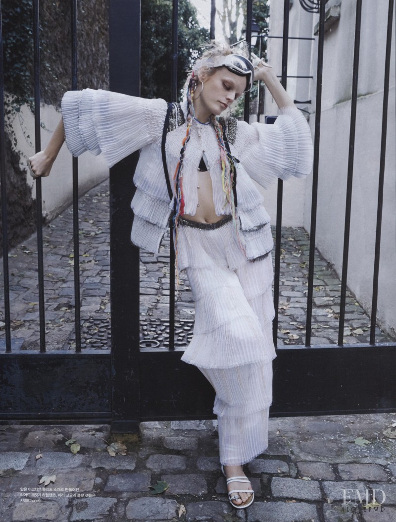Hanne Gaby Odiele featured in Mon Ami, GD, January 2015