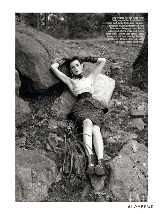 Stella Tennant featured in The Discipline of Fashion, September 2011