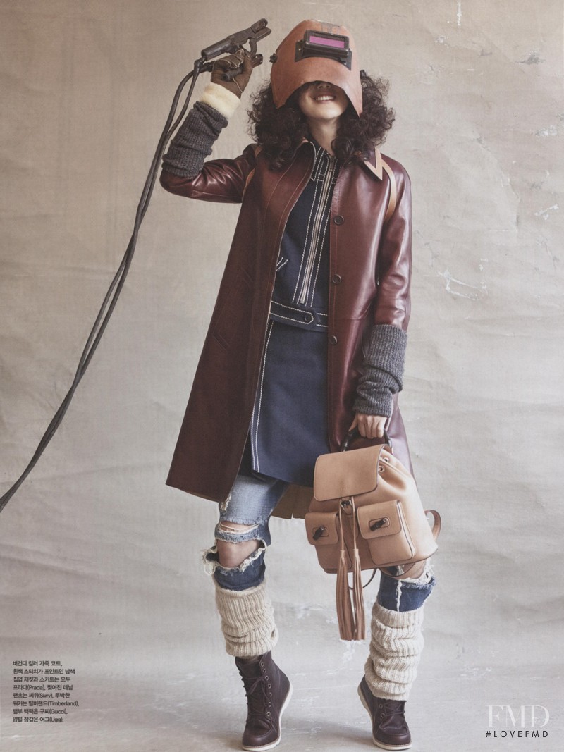 So Ra Choi featured in Flash Denim, January 2015