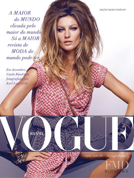 Gisele Bundchen featured in Gatona e Gatinha, December 2014