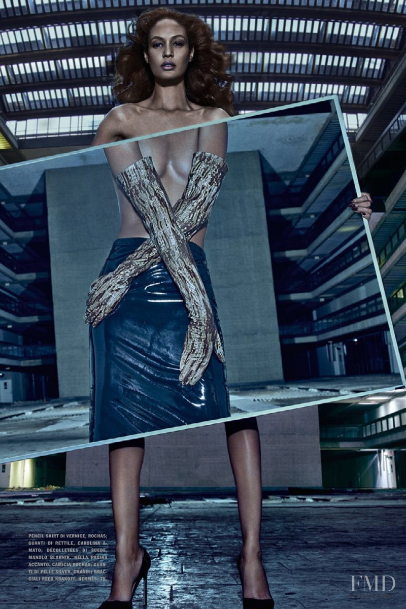 Joan Smalls featured in It\'s All About Gesture , December 2014