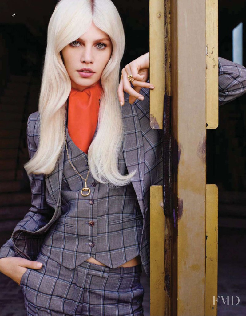 Aline Weber featured in 70s Revivial, December 2014