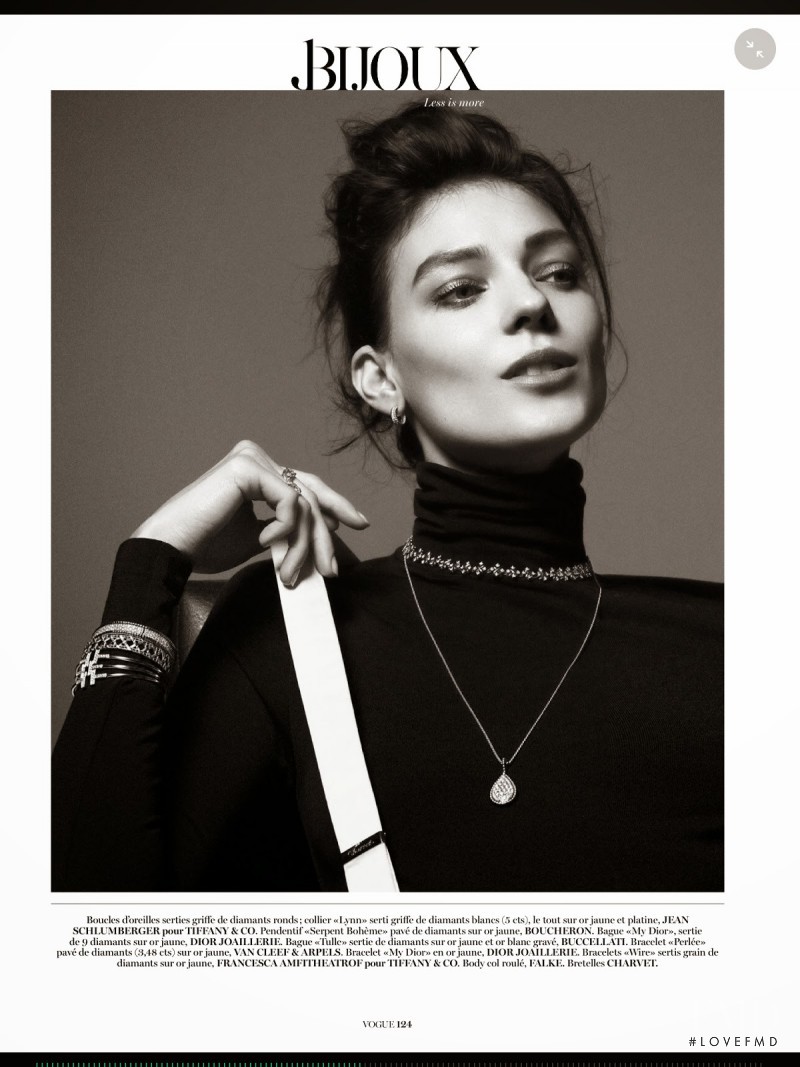 Kati Nescher featured in Bijoux: Less Is More, December 2014