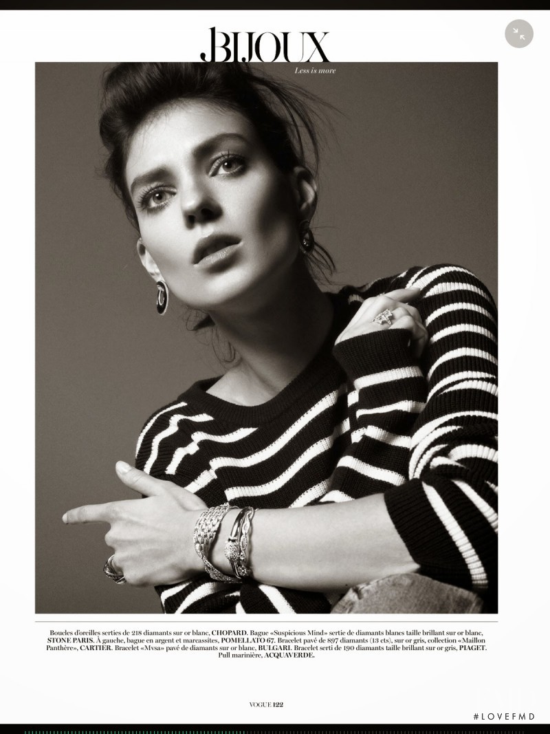 Kati Nescher featured in Bijoux: Less Is More, December 2014