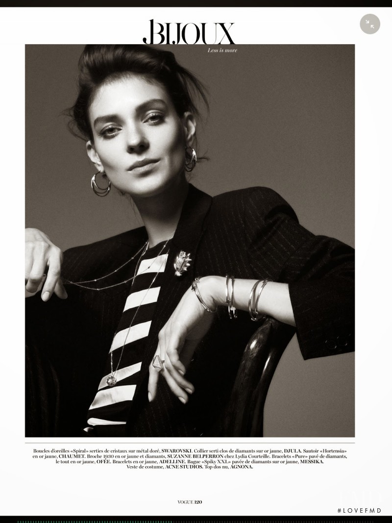 Kati Nescher featured in Bijoux: Less Is More, December 2014