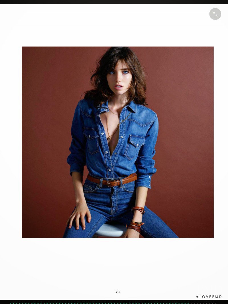 Grace Hartzel featured in Les Basiques d\'Ines, December 2014