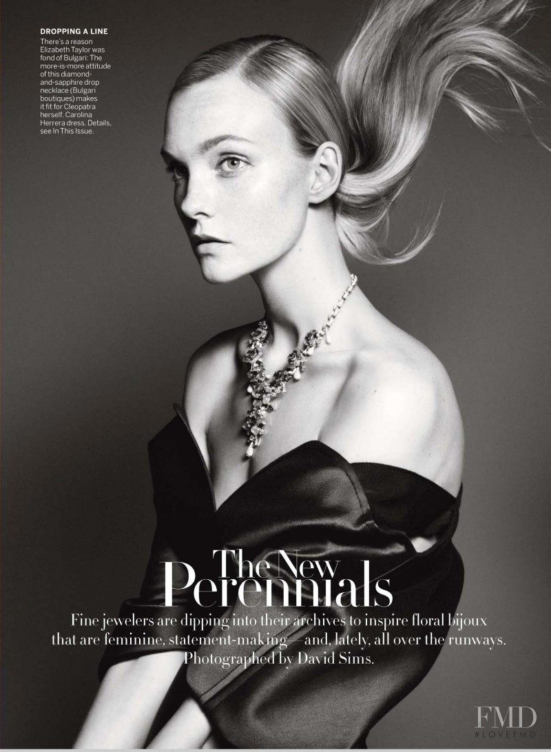 Caroline Trentini featured in The New Perennials, December 2014
