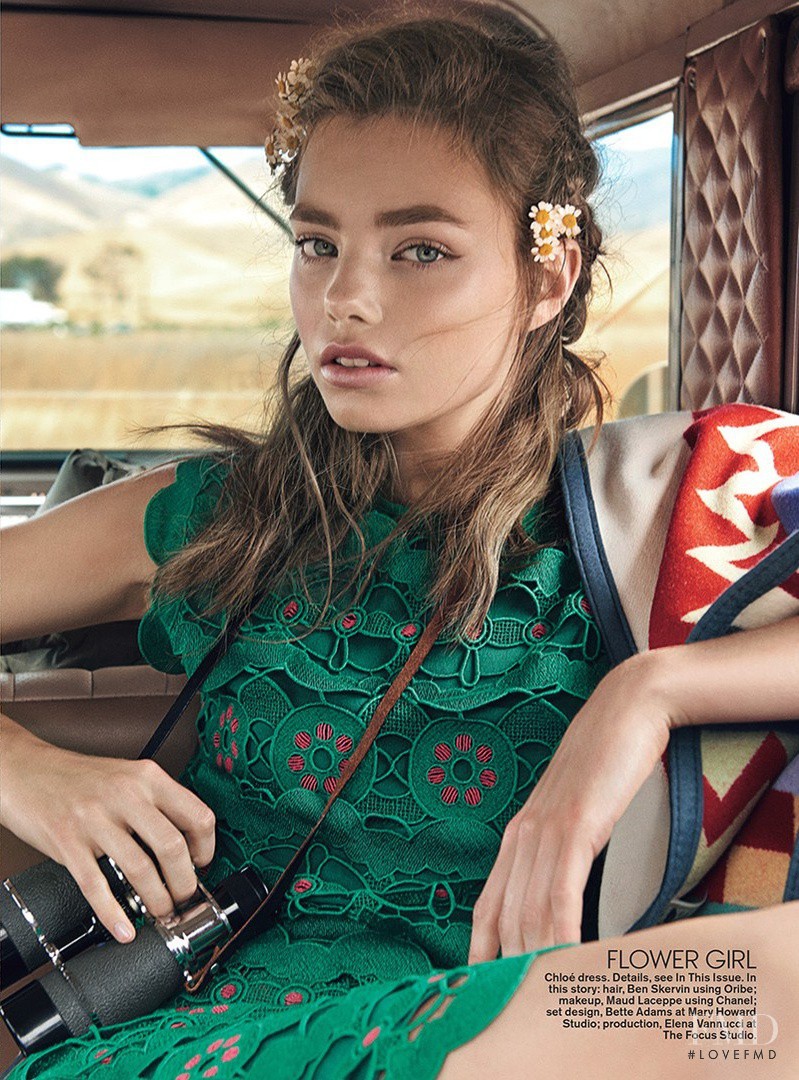 Kristine Frøseth featured in Adventure Land, January 2015