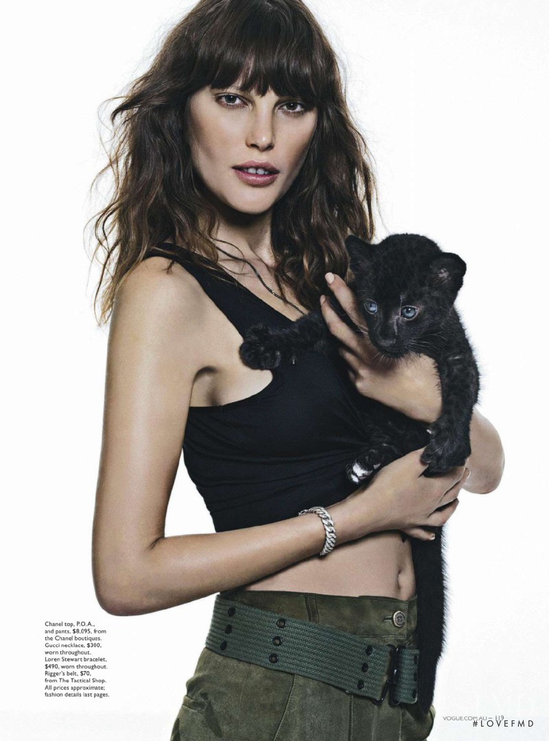 Catherine McNeil featured in Cool Cat, February 2015