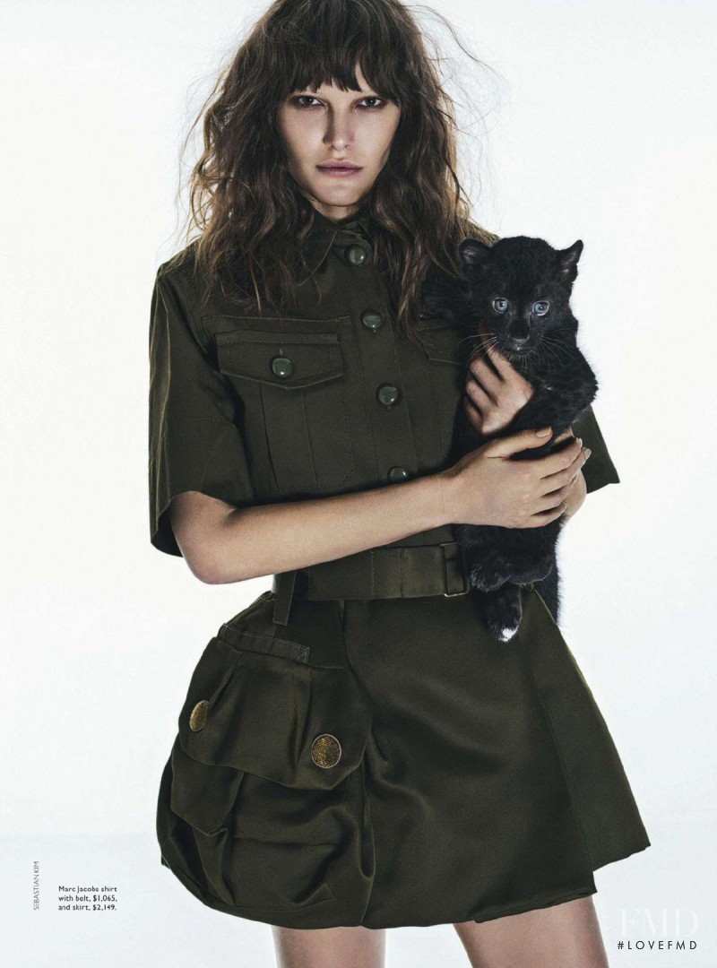 Catherine McNeil featured in Cool Cat, February 2015