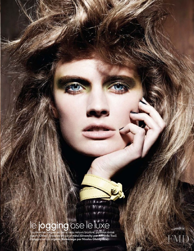 Constance Jablonski featured in Charme Brut, September 2011