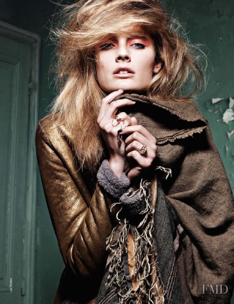 Constance Jablonski featured in Charme Brut, September 2011