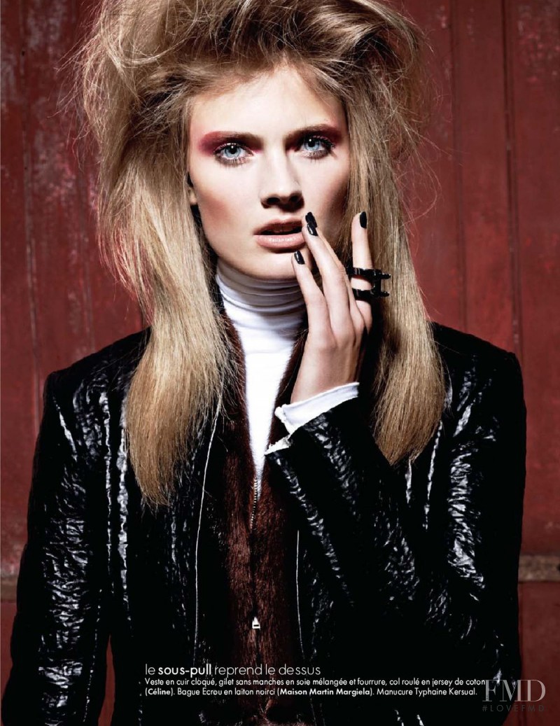 Constance Jablonski featured in Charme Brut, September 2011