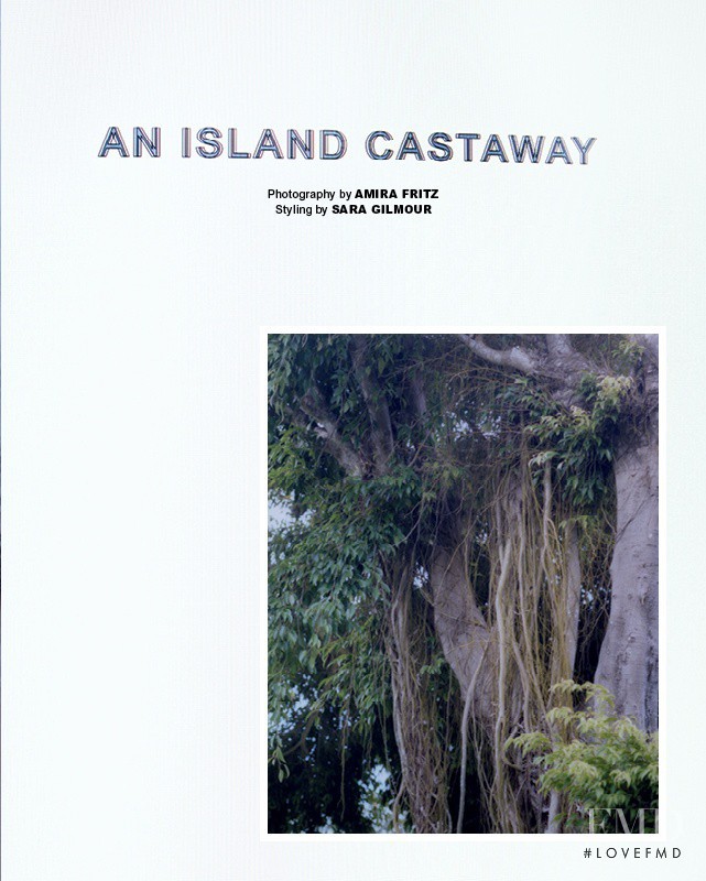 Mia Gruenwald featured in An Island Castaway, March 2015