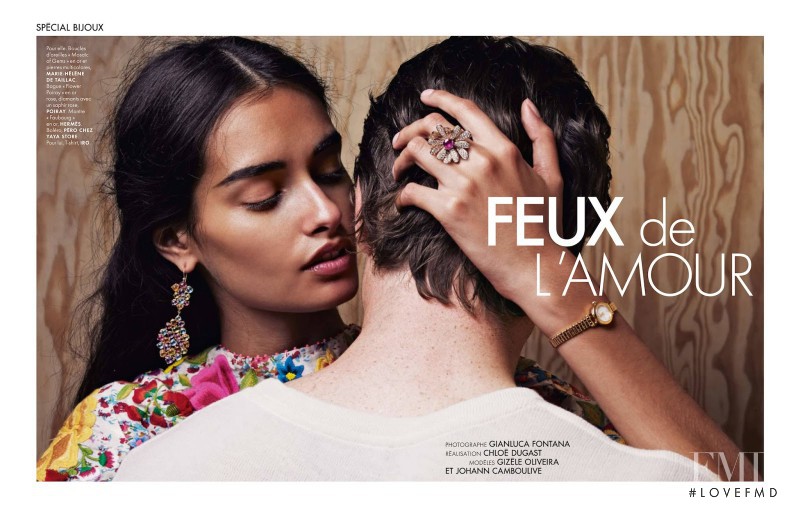 Gizele Oliveira featured in Feux de L\'amour, May 2015