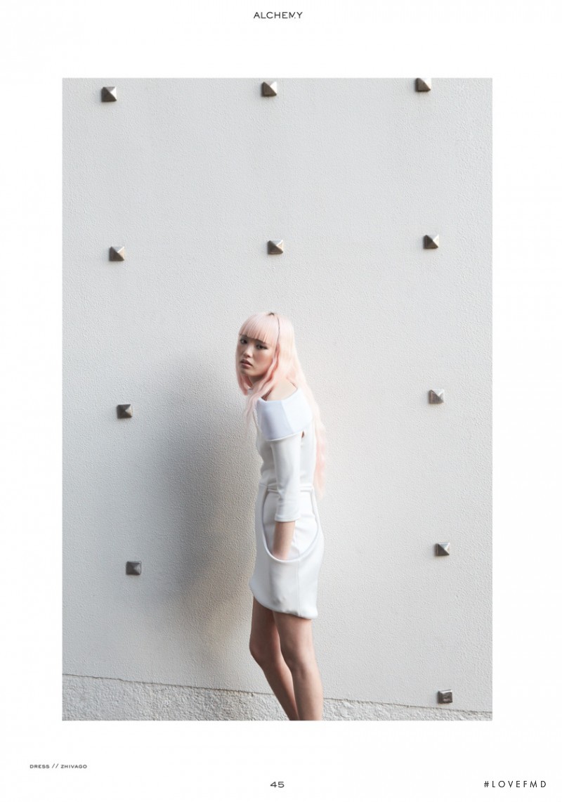Fernanda Hin Lin Ly featured in White OUt, March 2015