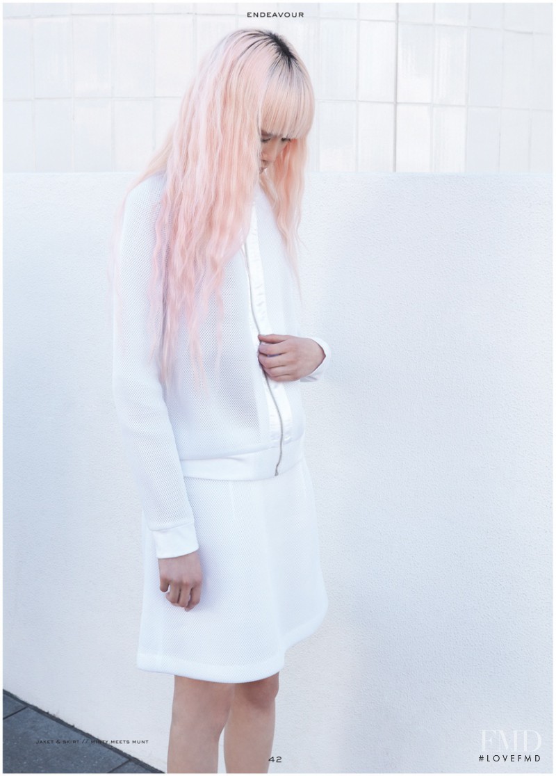 Fernanda Hin Lin Ly featured in White OUt, March 2015