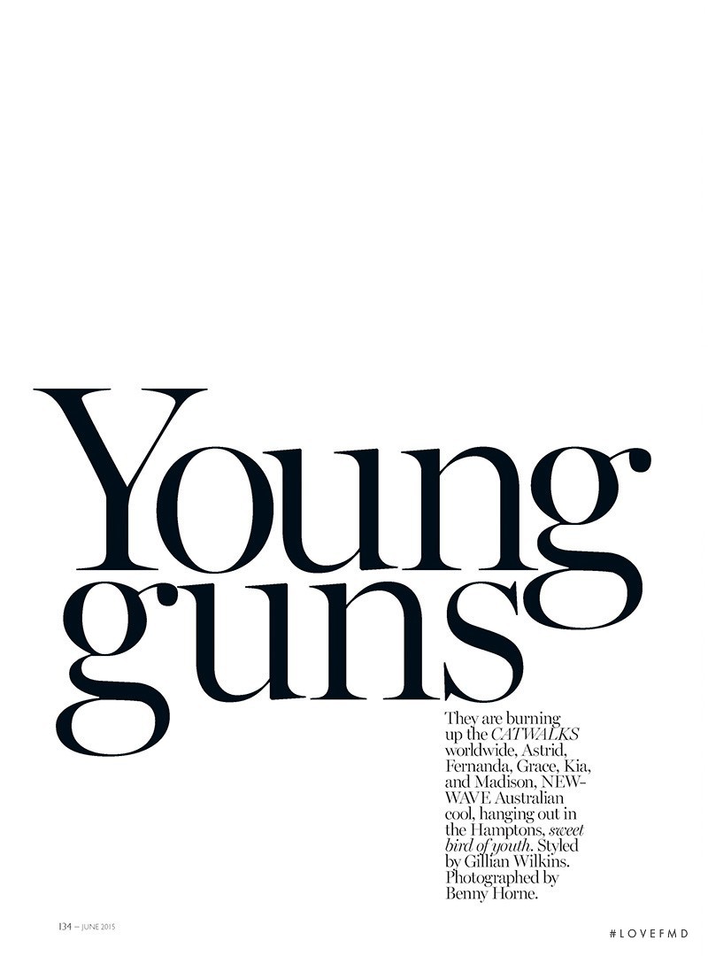 Young Guns, June 2015