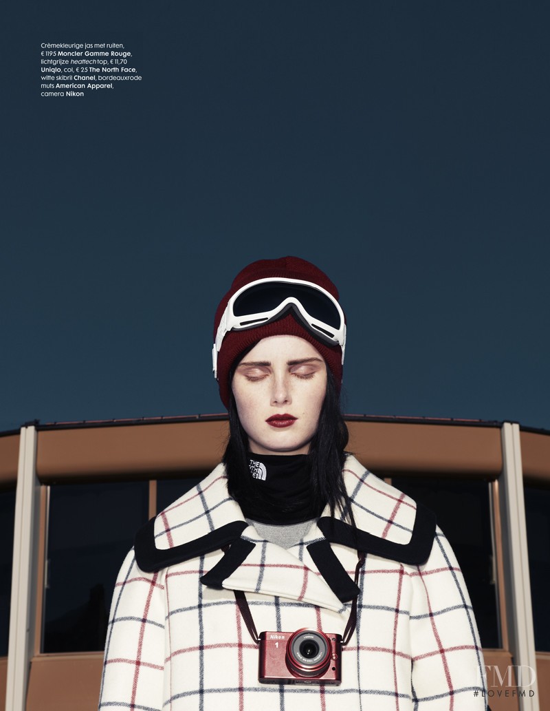 Rianne Van Rompaey featured in Ski-Fi, January 2013