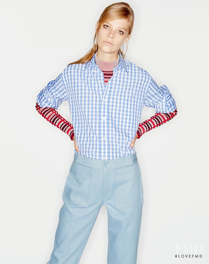 Lexi Boling featured in All Buttoned Up, August 2014