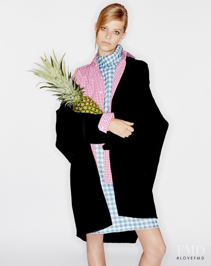 Lexi Boling featured in All Buttoned Up, August 2014