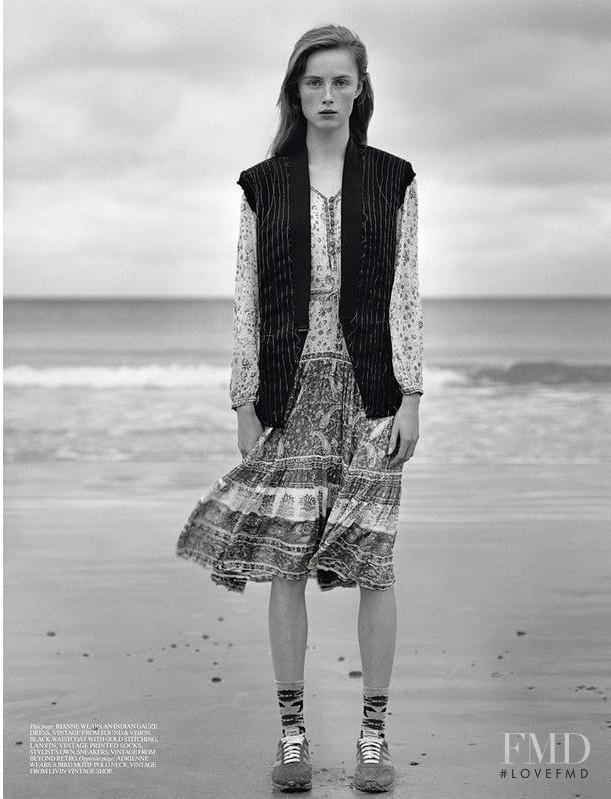 Rianne Van Rompaey featured in Alasdair McLellan, March 2015