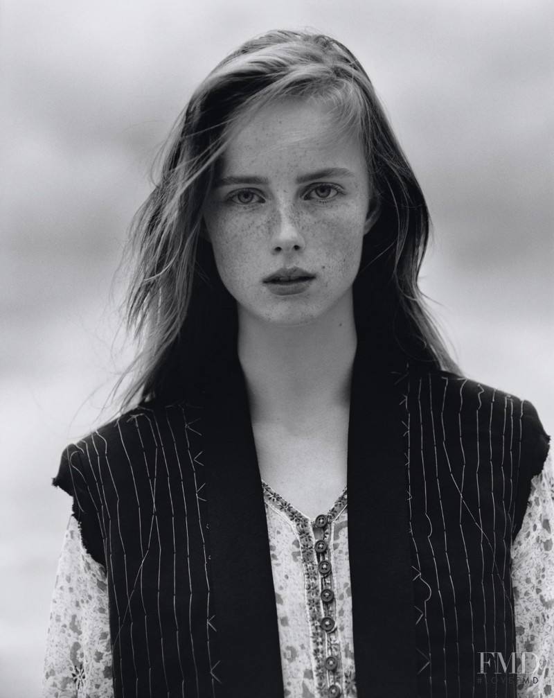 Rianne Van Rompaey featured in Alasdair McLellan, March 2015