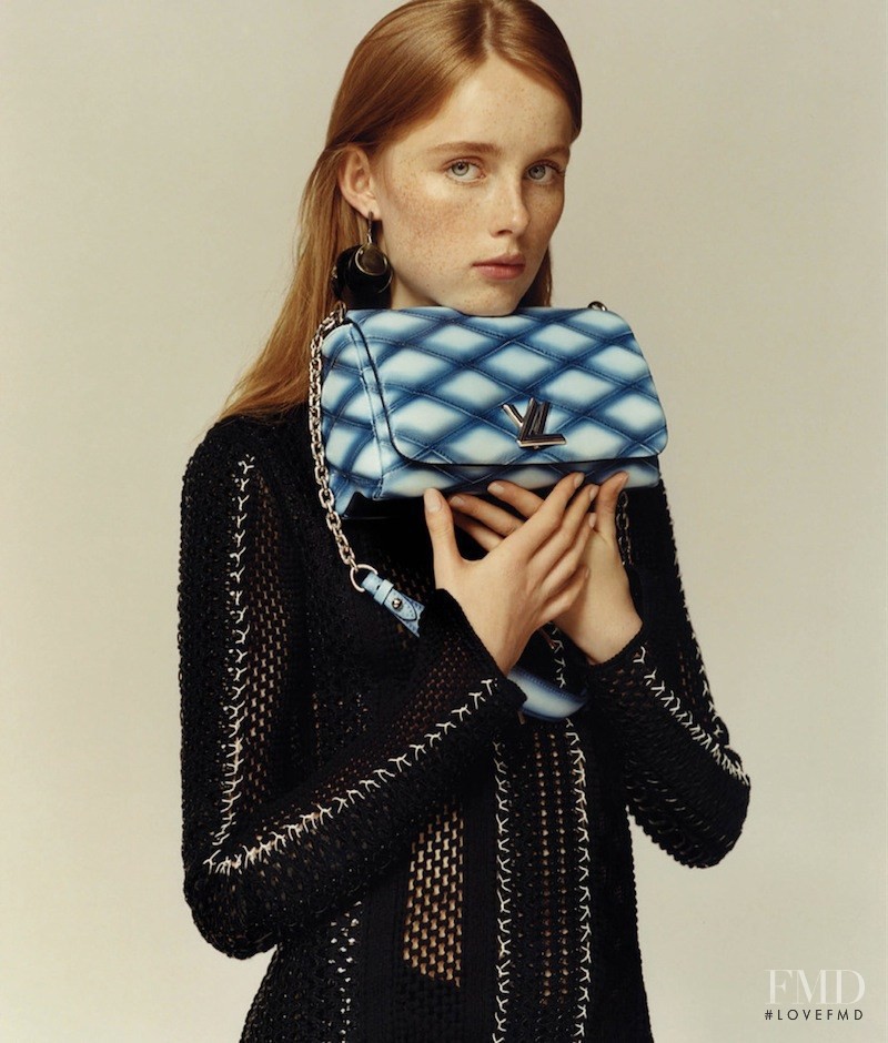 Rianne Van Rompaey featured in Nicolas Ghesquière’s Louis Vuitton, November 2014