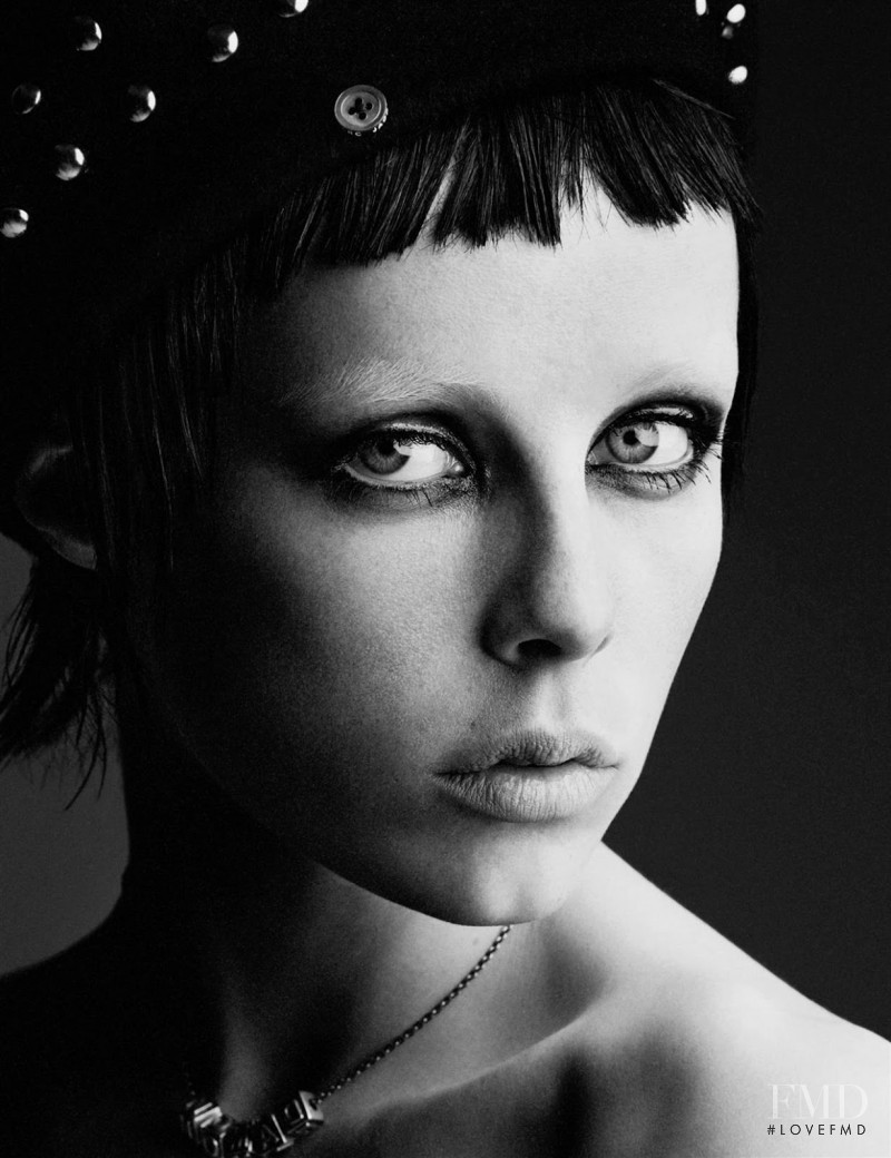 Edie Campbell featured in Rebel, May 2015