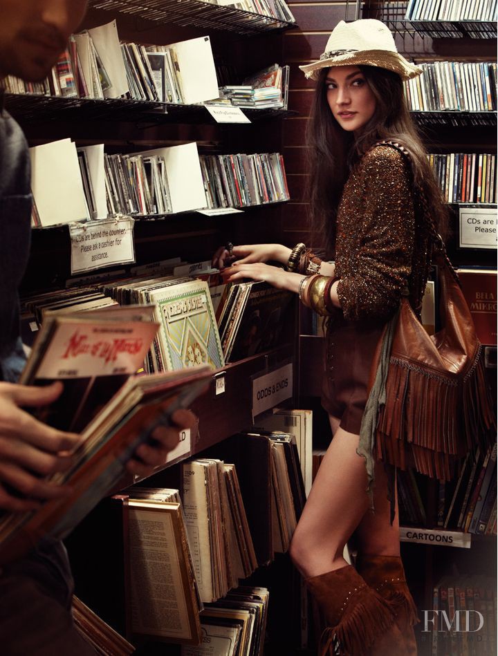 Jacquelyn Jablonski featured in The New Boho Chic, March 2011