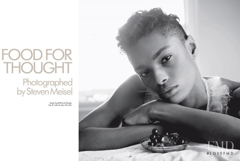 Kayla Scott featured in Food For Thought, May 2015
