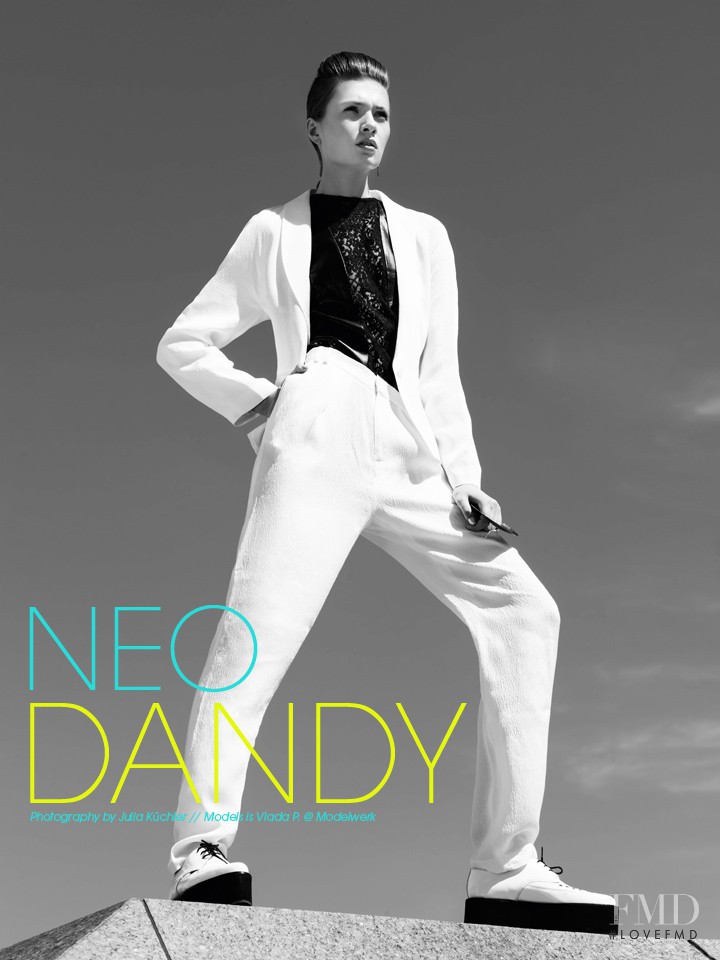 Vlada Willow featured in Neo Dandy, December 2014