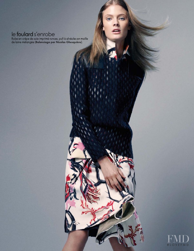 Constance Jablonski featured in Sacrée Allure, September 2011