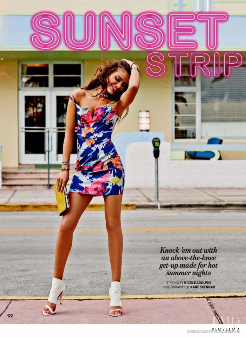 Yara Khmidan featured in Sunset Strip, November 2014