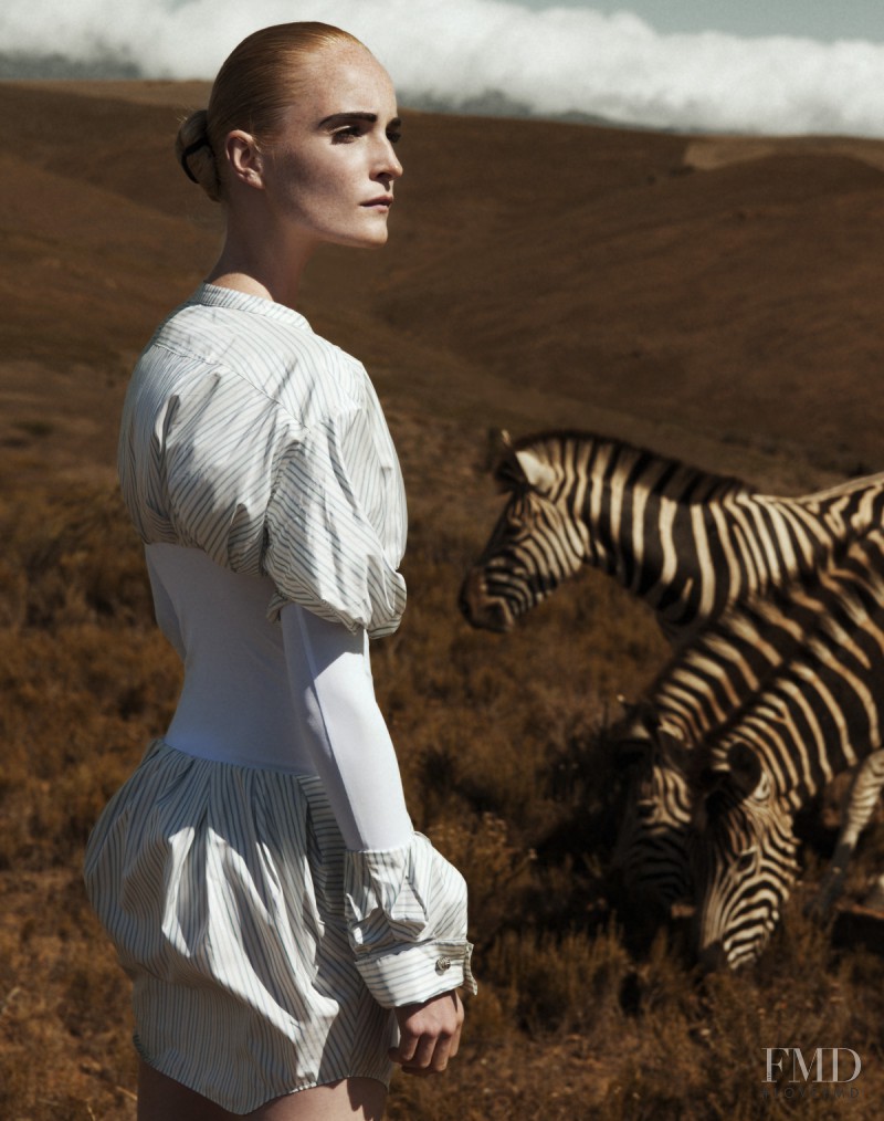 Lotte Tuinstra featured in Colorful Stripes, August 2011